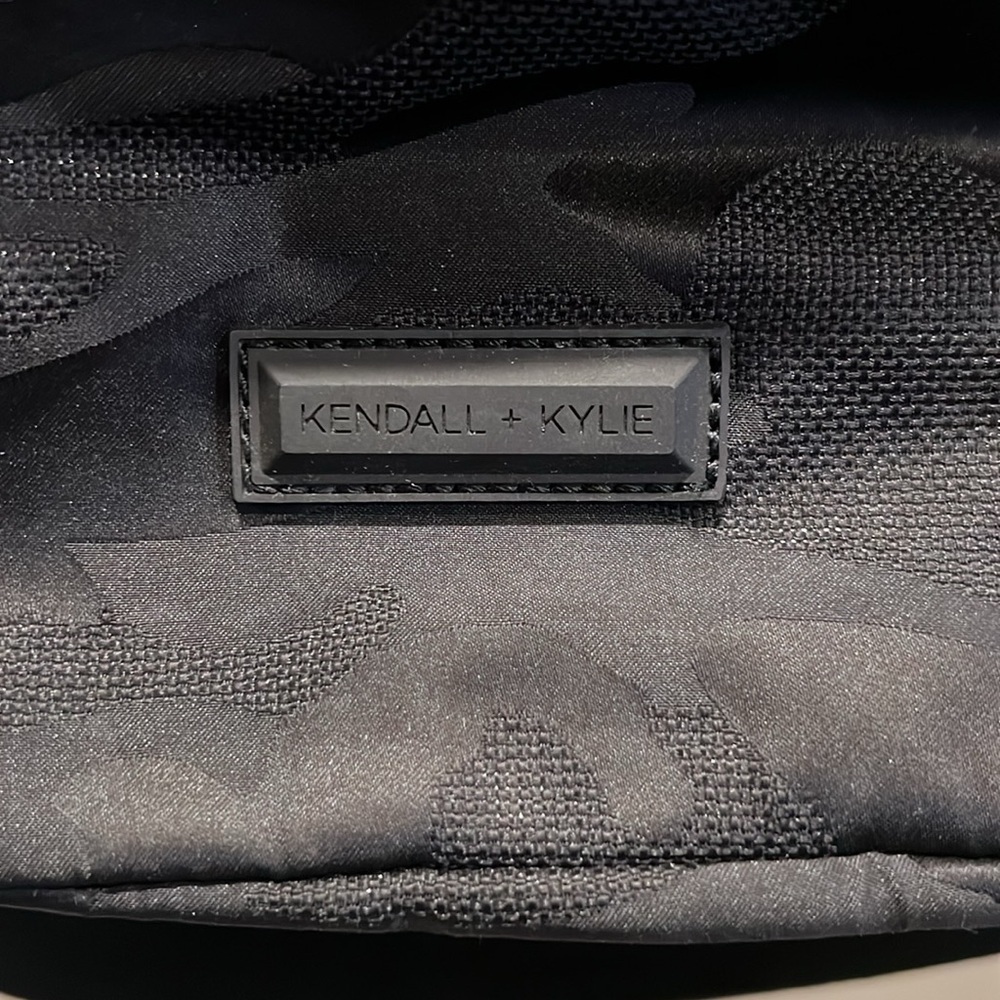 Black Camouflage Waist Bag - Picture 2 of 4